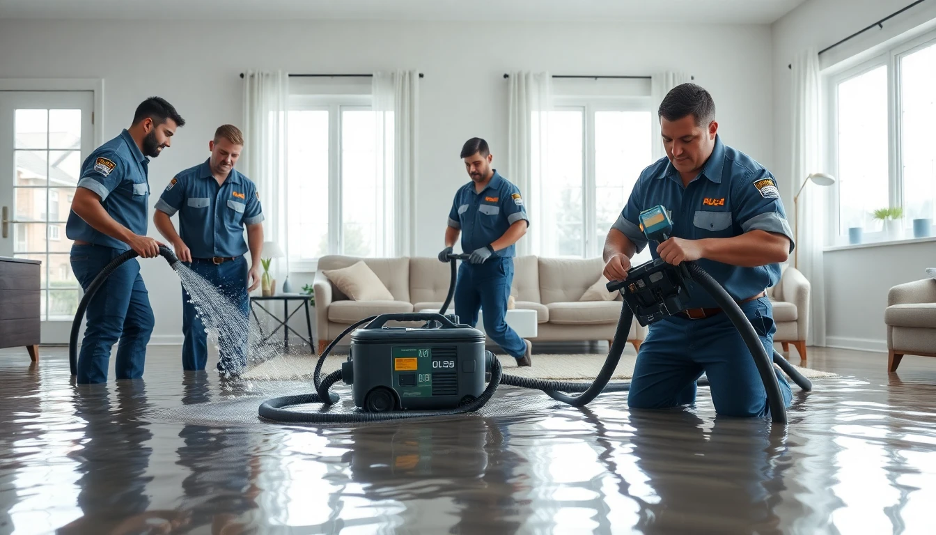 Water Damage Background