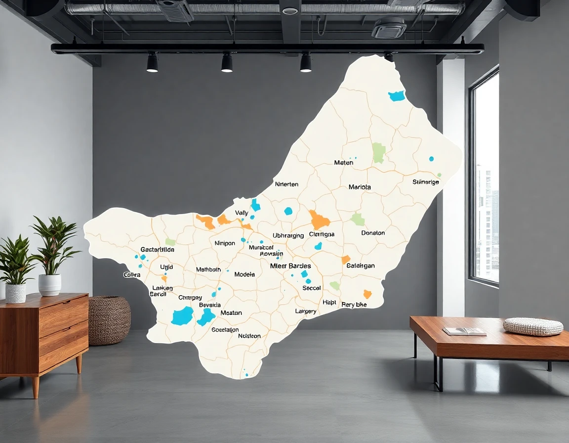 Water Damage Service Areas Map